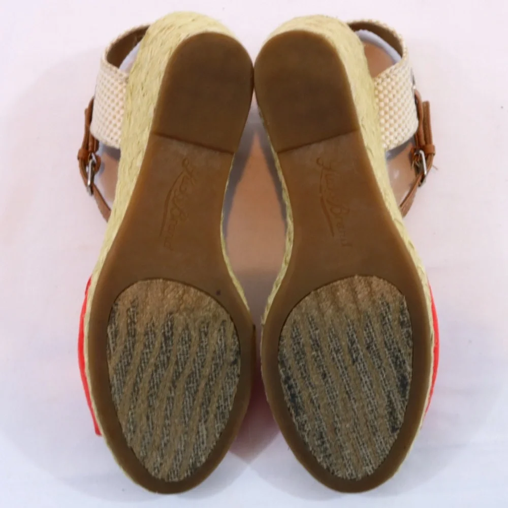 Lucky Brand Kydra  Espadrille Wedge Sandals, Size 7